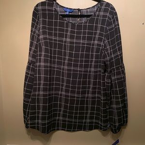 NWT APT 9 Long Sleeve Blouse